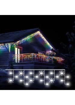 Уличная светодиодная гирлянда Eurosvet Бахрома 230V 100-101 мульти