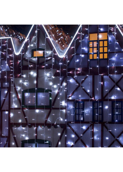 Гирлянда Eurosvet занавес 2*3м IP65 200-101 белый