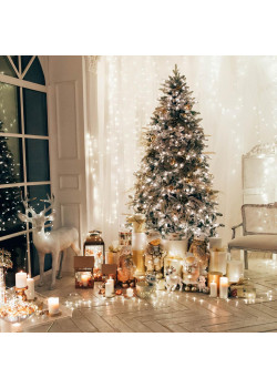 Гирлянда Eurosvet нить 10м IP20 400-002 белый