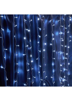 Уличная светодиодная гирлянда Feron Занавес 230V белый эффект стробов с мерцанием CL24 41631