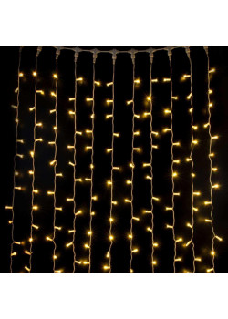Уличная светодиодная гирлянда Eurosvet Занавес 230V 200-101 теплый белый с эффектом мерцания