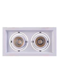 Встраиваемый светодиодный светильник De Markt Круз 15 637016202