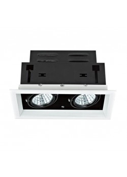 Встраиваемый светодиодный светильник Lucia Tucci Opzione 536.2-5W*2-WT/BK