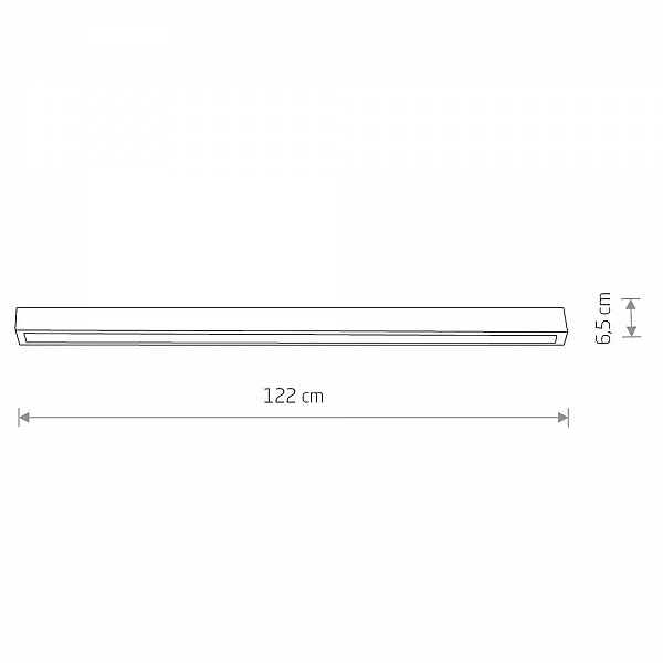 Потолочный светильник Nowodvorski Straight Ceiling Led L 7600