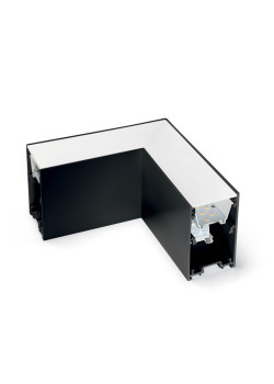 Подвесной светодиодный светильник Ideal Lux Fluo Corner 3000K Bk 191430