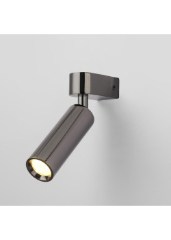 Светодиодный спот Eurosvet Pitch 20143/1 LED титан