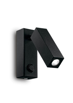 Светодиодный спот Ideal Lux Page Ap Square Nero 142241