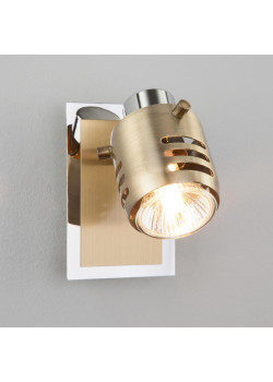 Спот Eurosvet 23463/1 хром/античная бронза