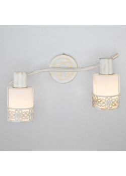 Настенный светильник Eurosvet 20025/2 белый с золотом
