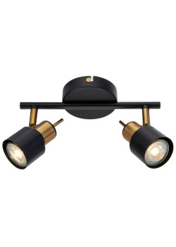 Спот Arte Lamp Almach A1906PL-2BK