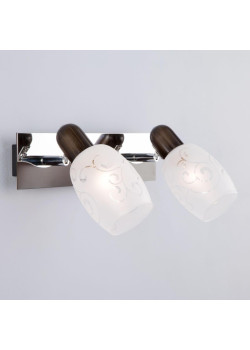 Спот Eurosvet 60301/2 хром/венге