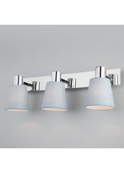 Настенный светильник Eurosvet 20080/3 хром/голубой