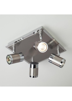 Потолочный светильник Eurosvet 20058/4 перламутровый сатин