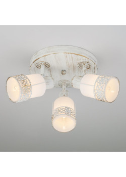 Спот Eurosvet 20026/3 белый с золотом