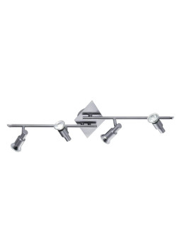 Спот Ideal Lux Slem PL4 Nickel 018850