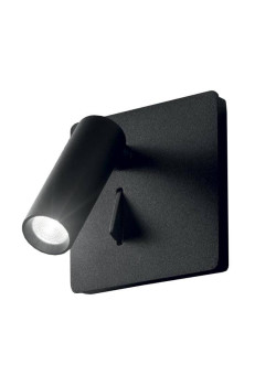 Светодиодный спот Ideal Lux Lite AP Nero 250113