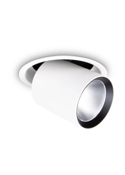 Встраиваемый светодиодный спот Ideal Lux Nova 30W 3000K WH 248172