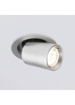 Встраиваемый светодиодный спот Elektrostandard 9917 LED 10W 4200K серебро a052450