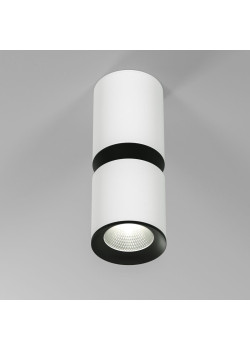 Потолочный светодиодный светильник Elektrostandard Kayo 25048/LED 12W 4000К белый/чёрный a064728