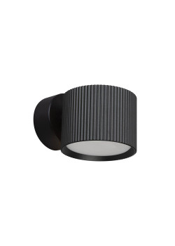Светильник настенный Feron HL4580 ARIA 12W, 230V,GX53, черный IP20