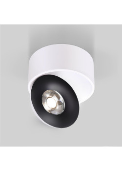 Накладной светодиодный светильник Elektrostandard Glide 25100/Led белый/черный a059332