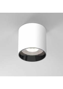 Накладной светодиодный светильник Elektrostandard Orson 25034/LED 10W 4200K белый/чёрный жемчуг a062929