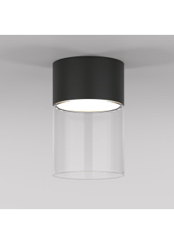 Потолочный светодиодный светильник Elektrostandard Lumen 25047/LED 10W 4000К черный/прозрачный a064709