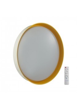 Настенно-потолочный светодиодный светильник Sonex Color Tuna Yellow 7711/EL