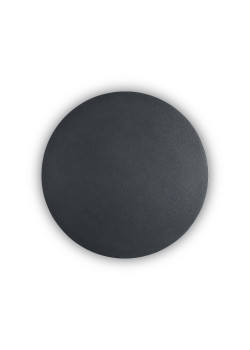 Настенно-потолочный светодиодный светильник Ideal Lux Cover Ap D15 Round Nero 195742