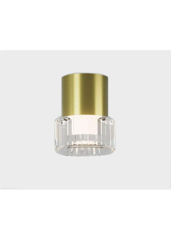 Потолочный светодиодный светильник Italline IT014-0202 gold