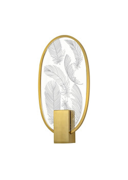 Настенный светодиодный светильник Odeon Light Exclusive L-Vision Piuma 6664/15WL