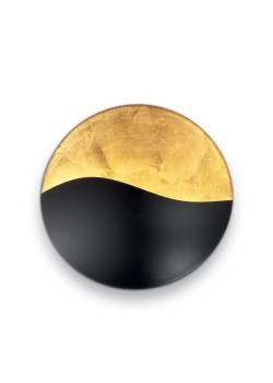 Настенный светильник Ideal Lux Sunrise AP3 Nero E Oro 133270