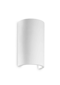 Настенный светильник Ideal Lux Flash Gesso AP1 Round 214696