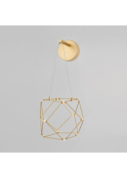 Настенный светодиодный светильник Eurosvet 90310/1 медь