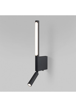 Настенный светодиодный светильник Elektrostandard Sarca LED черный 4000К 40111/LED a063692