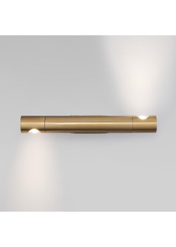 Настенный светодиодный светильник Eurosvet Tybee 40161 LED латунь