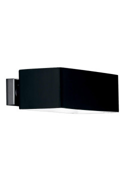 Настенный светильник Ideal Lux Box AP2 Nero 009513