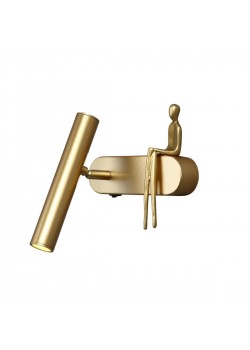 Настенный светодиодный светильник Arte Lamp ALBERT A2173AP-1PB