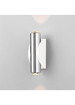 Настенный светодиодный светильник Elektrostandard Steel 40109/LED белый/сталь a055628