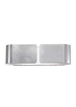 Настенный светильник Ideal Lux Clip AP2 Mini Argento 091136