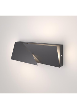Настенный светодиодный светильник Elektrostandard Snip 40106/LED темно-серый a055428