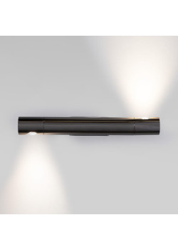 Настенный светодиодный светильник Eurosvet Tybee 40161 LED чёрный жемчуг