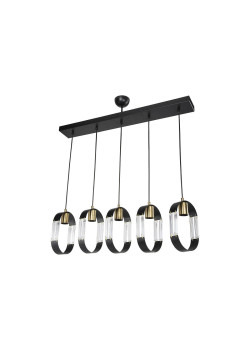 Подвесной светильник Toplight Matilda TL1643L-05BK