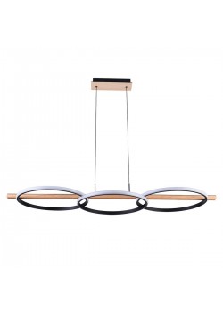 Подвесной светодиодный светильник Arte Lamp Fluido A3913SP-24BK