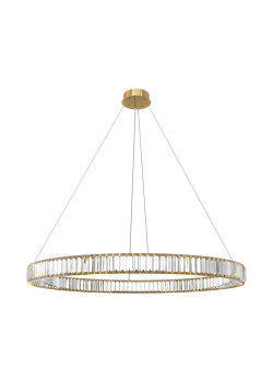 Подвесной светодиодный светильник Loft IT Crystal ring 10135/1000 Gold