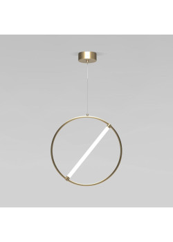 Подвесной светодиодный светильник Eurosvet Element 90281/1 бронза