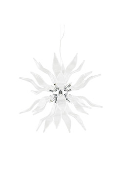 Подвесной светильник Ideal Lux Leaves SP8 Bianco 111957