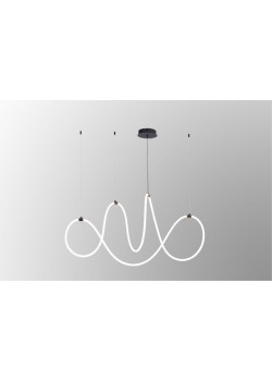 Подвесной светодный светильник Arte Lamp Klimt A2850SP-80BK