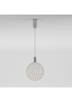 Подвесной светодиодный светильник Eurosvet Gemini 90353/1 хром