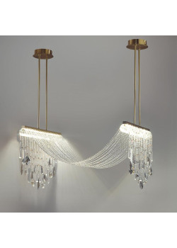 Подвесной светодиодный светильник Odeon Light Exclusive Hall Afina 5420/48L